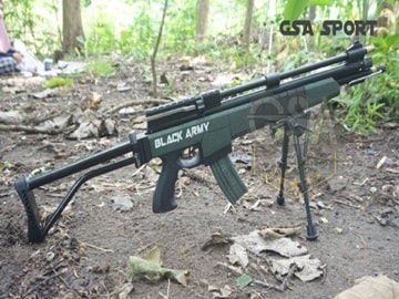 Senapan Angin Gejluk Marauder Black Army Magazine