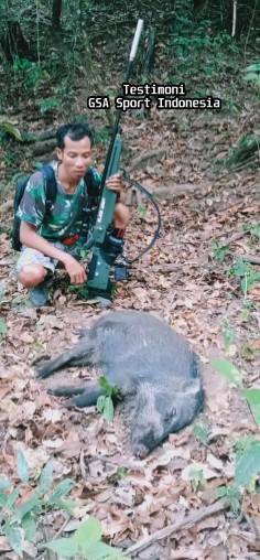 PCP Ruger Black Army Berburu Babi Hutan