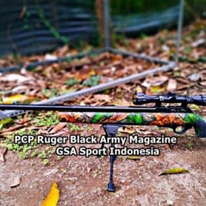 PCP Ruger Black Army Magazine