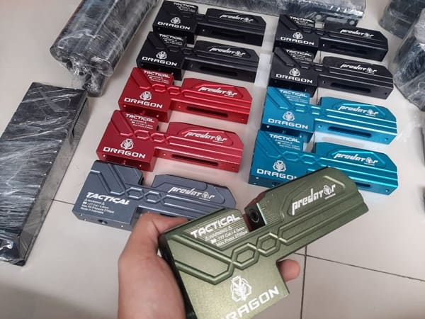 Chamber Senapan PCP Warna Hijau