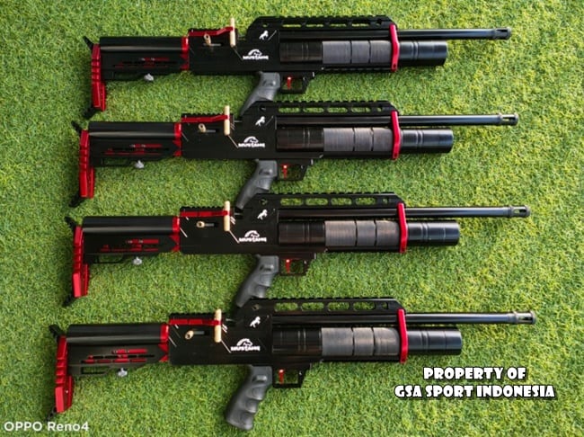 senapan pcp bulpup predator