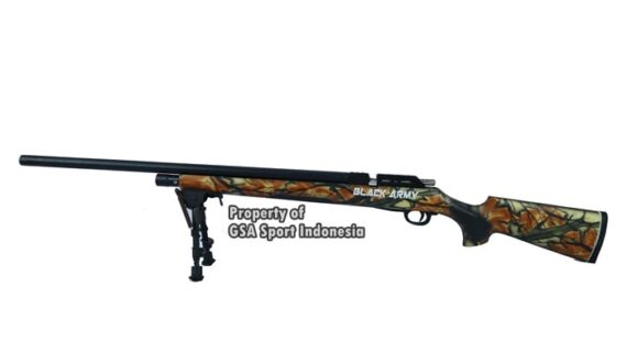Senapan Pcp Ruger Black Army Magazine Camo Krem