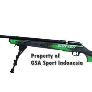 Senapan Pcp Ruger Black Army Magazine Hijau Sleret