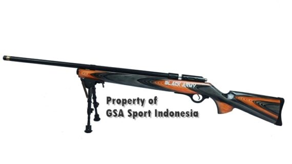 Senapan Pcp Ruger Black Army Magazine Orange Sleret