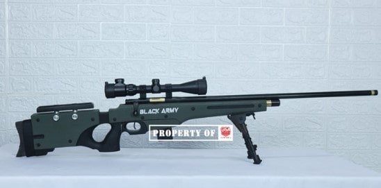 Senapan angin PCP Harga 2 Juta PCP Ruger Black Army-min