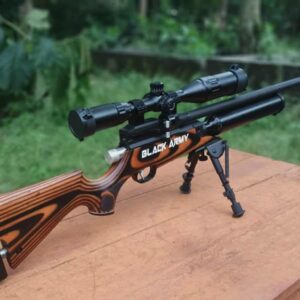 Senapan PCP Bocap 360cc Black ARMY Laminated 4