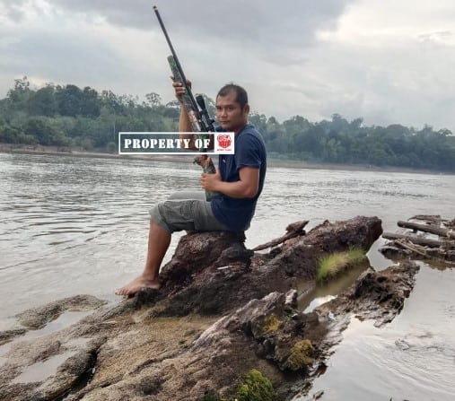 Testimoni Senapan PCP Ruger Black Army Camoflase Warna Coklat