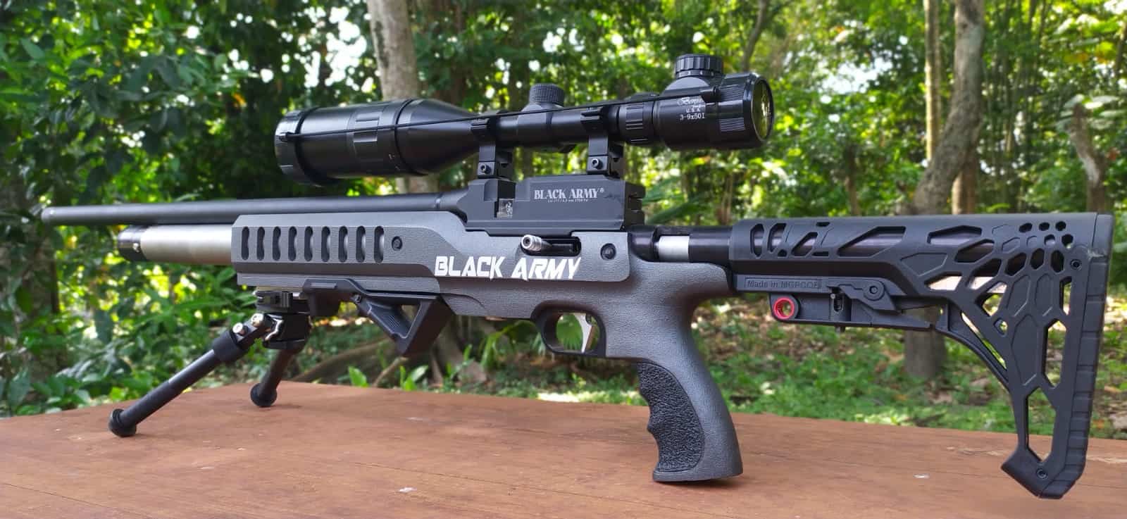 Senapan PCP Predator Ataman Big Game Black Army Od 38