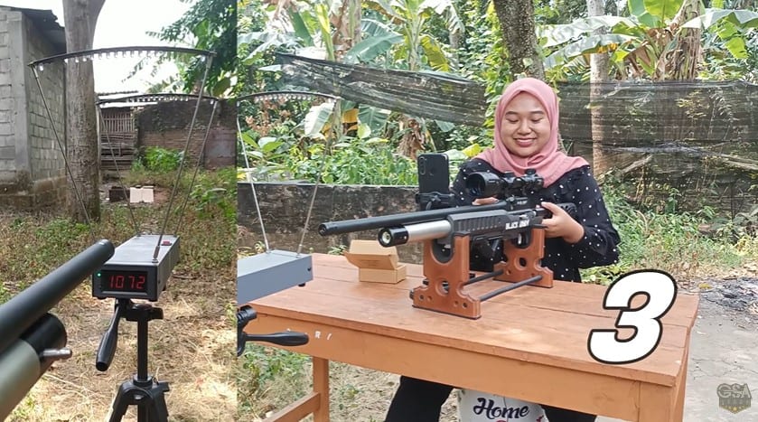 Uji Test Power FPS Senapan PCP Big Game Predator Ataman Od 38
