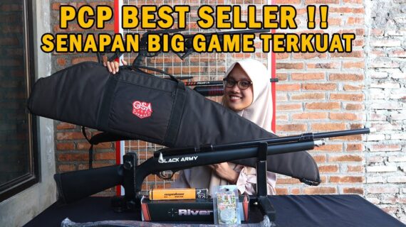 Harga Senapan PCP Jawa Ruger Black Army Magazine