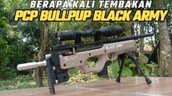 Berapa FPS PCP Bullpup Black Army ?
