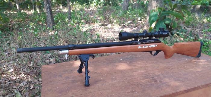 PCP Ruger Black Army Magazine Terbaru 2023 Warna Coklat 