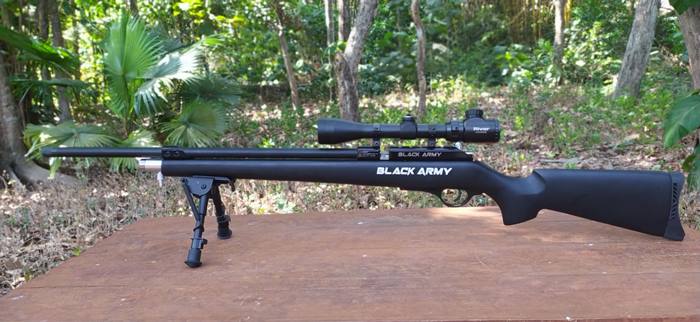 PCP Ruger Black Army Terbaru 2023 