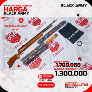 Promo Senapan Angin - Sharp Black Army