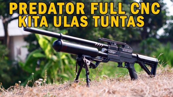 Ulasan Lengkap PCP Predator Bocap 500cc Black Army Phantom Full CNC