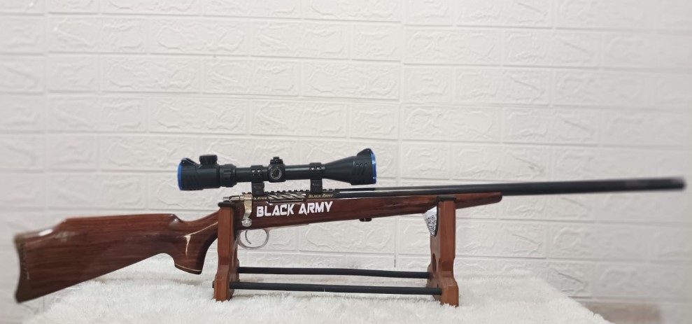 Senapan PCP LDT Black Army Kuningan 3000 Psi