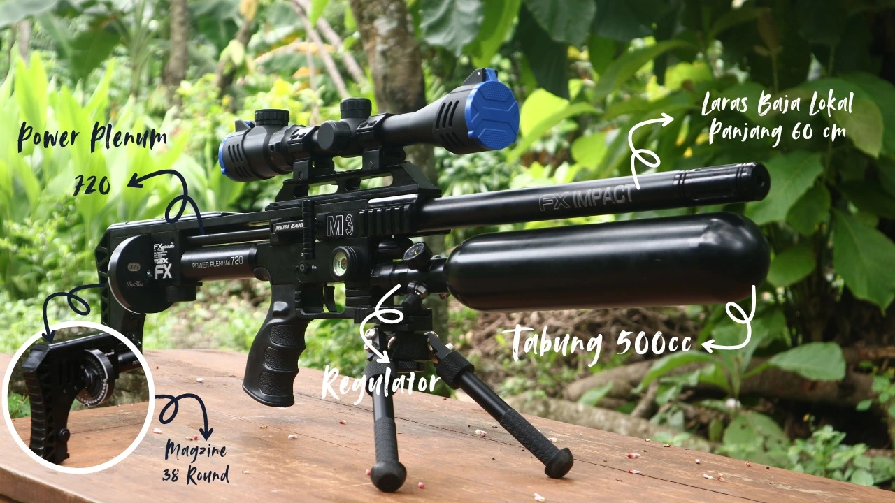 Senapan PCP FX Impact M4 Round 38