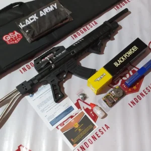 PCP Predator Mini OD 38 Black Army Full CNC