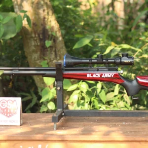 PCP Black Army Raven Single Shoot Od 27 Laras 50cm